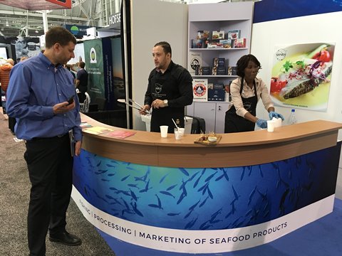 Boston seafood show sapmer